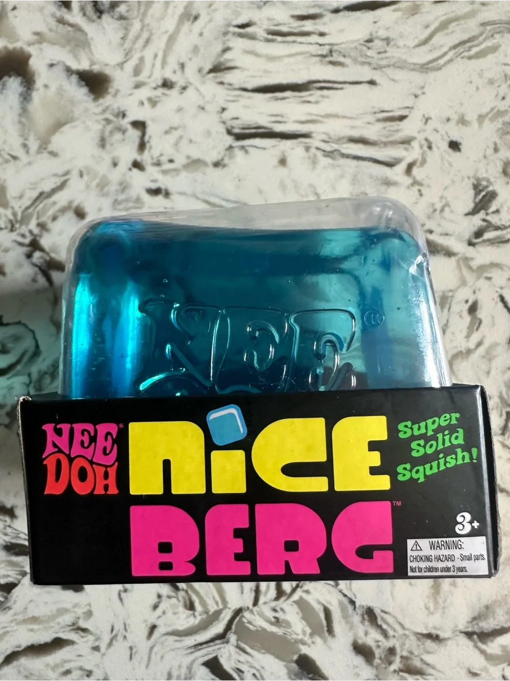 NeeDoh Nice Berg XL Giant Blue Cube